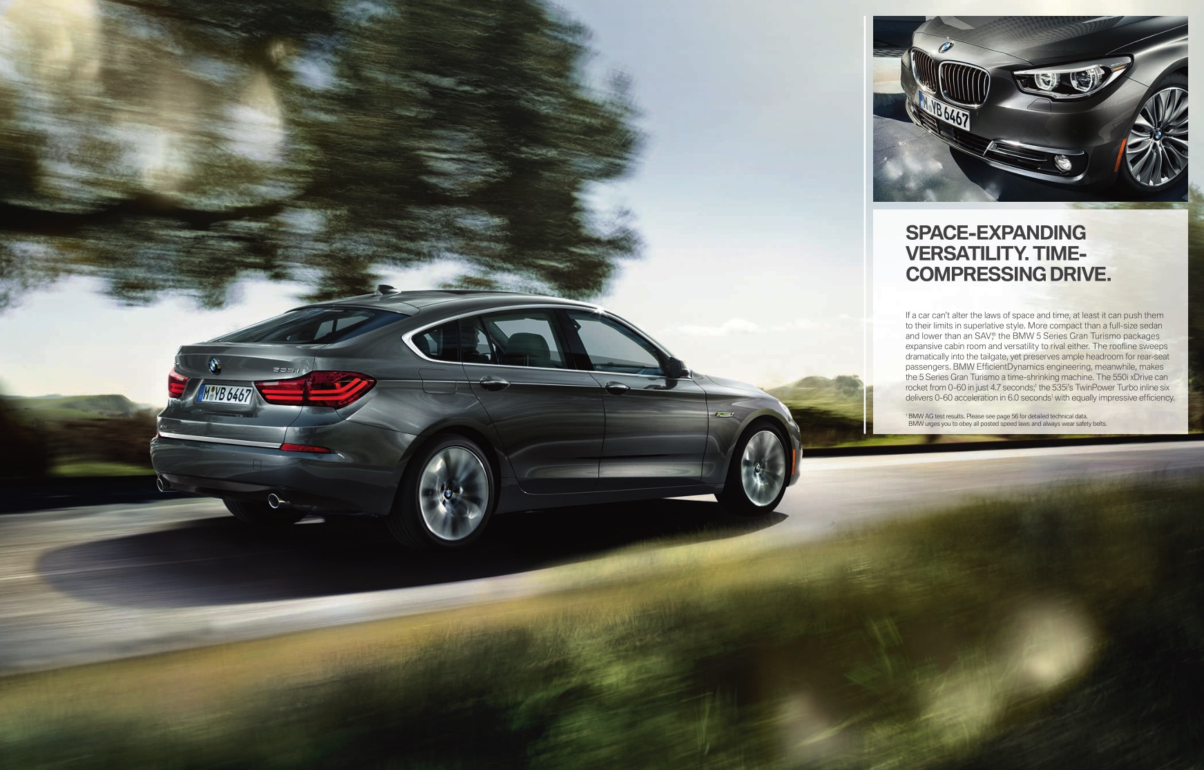 2014 BMW 5-Series GT Brochure Page 22